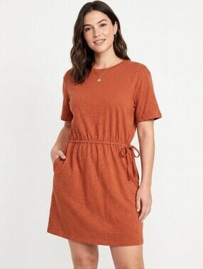 Old Navy - Short-Sleeve Tie-Waist T-shirt Dress